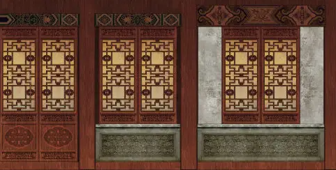 三水隔扇槛窗的基本构造和饰件
